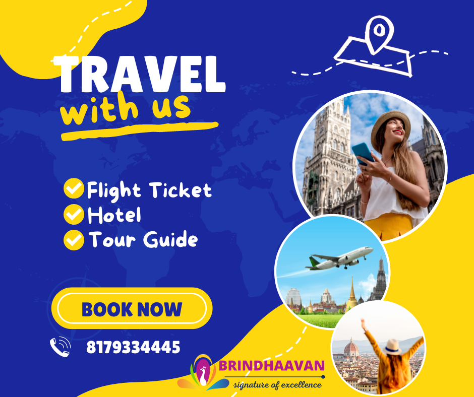 Yellow Aesthetic Travel Facebook Post
